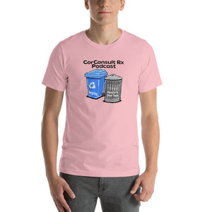 Atenolol trash short-sleeve unisex t-shirt